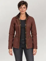 Women's Oxblood Madison Cotton Jacket