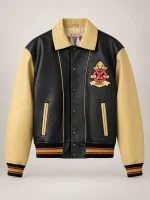 Men's Avirex Chief High Hawk Varsity leather Jacket