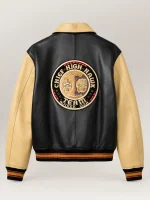 Men's Avirex Chief High Hawk Varsity leather Jacket