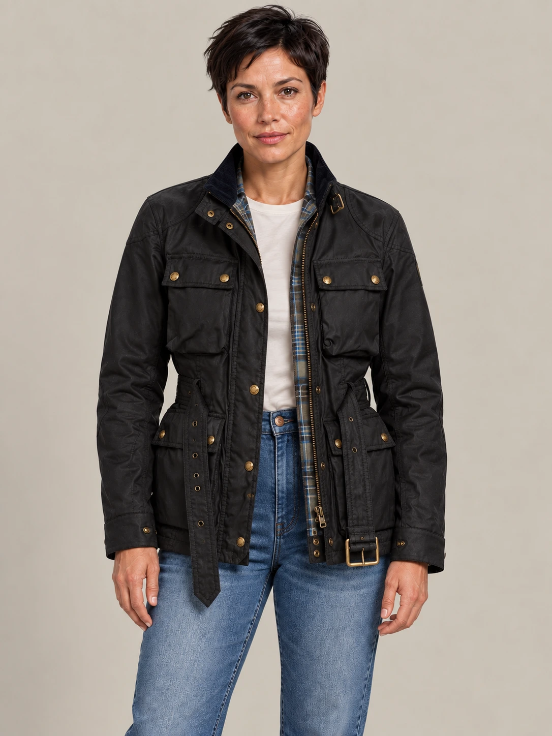 Women’s Trialmaster Cotton Jacket In Dark Navy