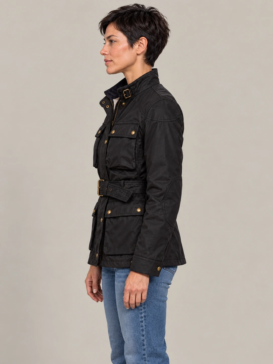 Women’s Trialmaster Cotton Jacket In Dark Navy