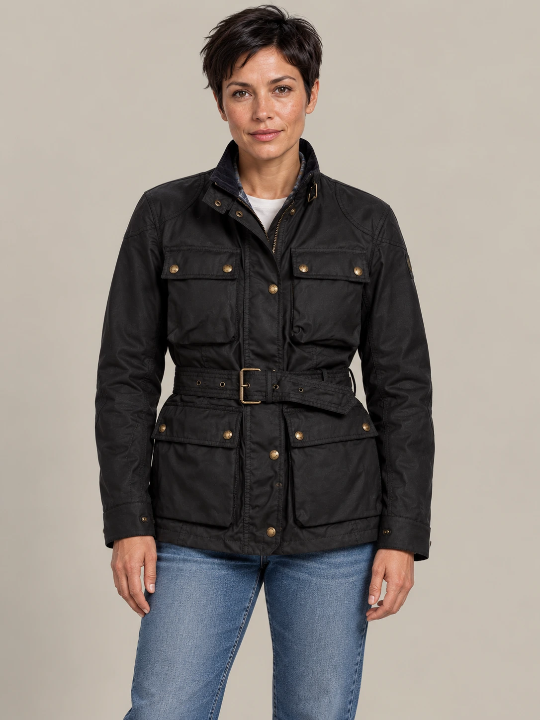 Women’s Trialmaster Cotton Jacket In Dark Navy
