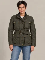 Women’s Trialmaster Cotton Jacket In Faded Olive