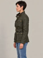 Women’s Trialmaster Cotton Jacket In Faded Olive