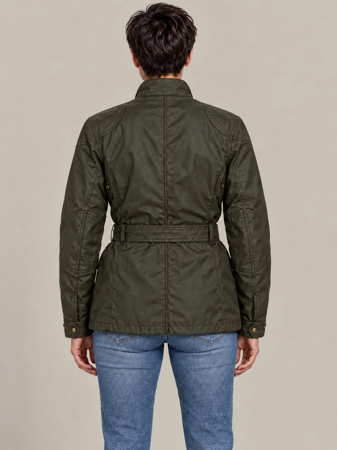 Women’s Trialmaster Cotton Jacket In Faded Olive