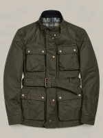 Women’s Trialmaster Cotton Jacket In Faded Olive