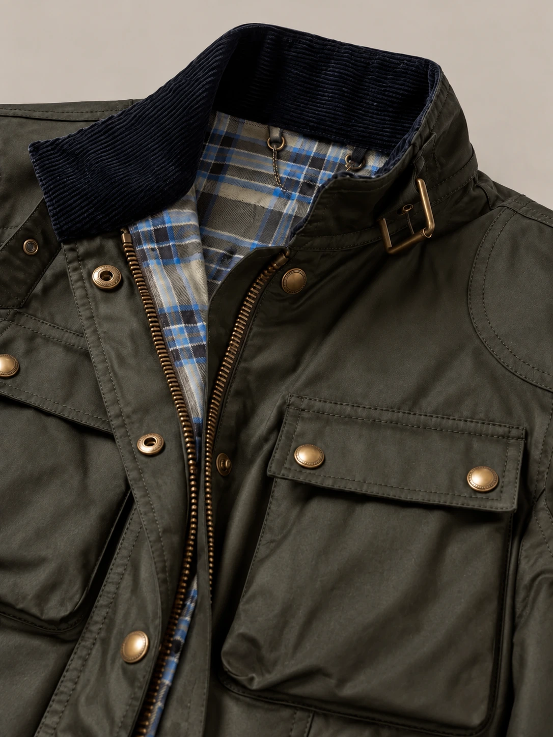Women’s Trialmaster Cotton Jacket In Faded Olive