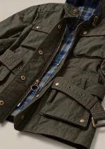 Women’s Trialmaster Cotton Jacket In Faded Olive