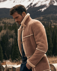 Men's Shearling Leather Jackets