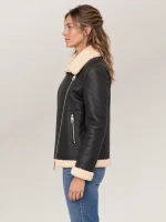 Women's Virden Shearling Leather Jacket