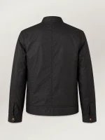 Men's Black Waxed Cotton Sideline Jacket