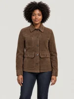 Women's Suede Trail Leather Jacket