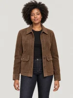 Women's Suede Trail Leather Jacket