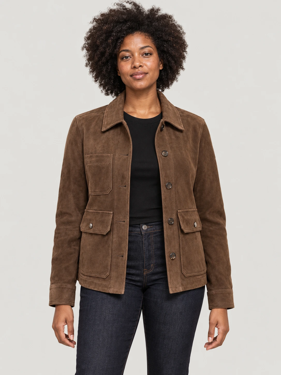 Women's Suede Trail Leather Jacket