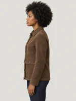 Women's Suede Trail Leather Jacket