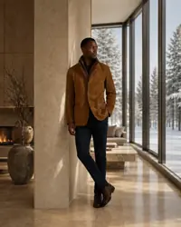 Men's Suede Blazers