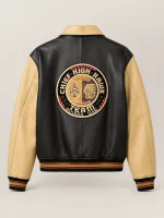 Women's Avirex Cheif High Hawk Varsity Leather Jacket