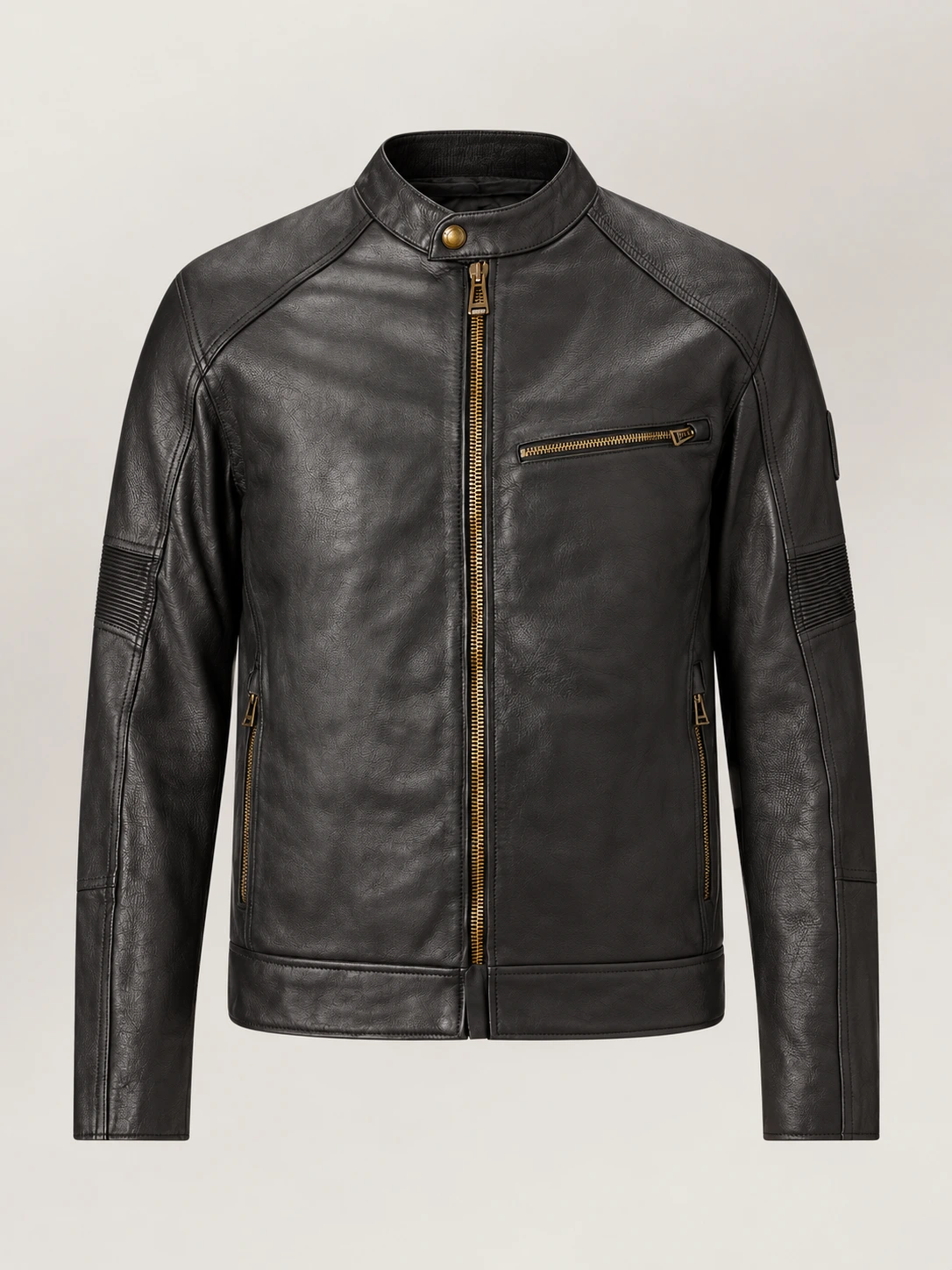 Men's VanGaurd Motorcyle Leather Jacket