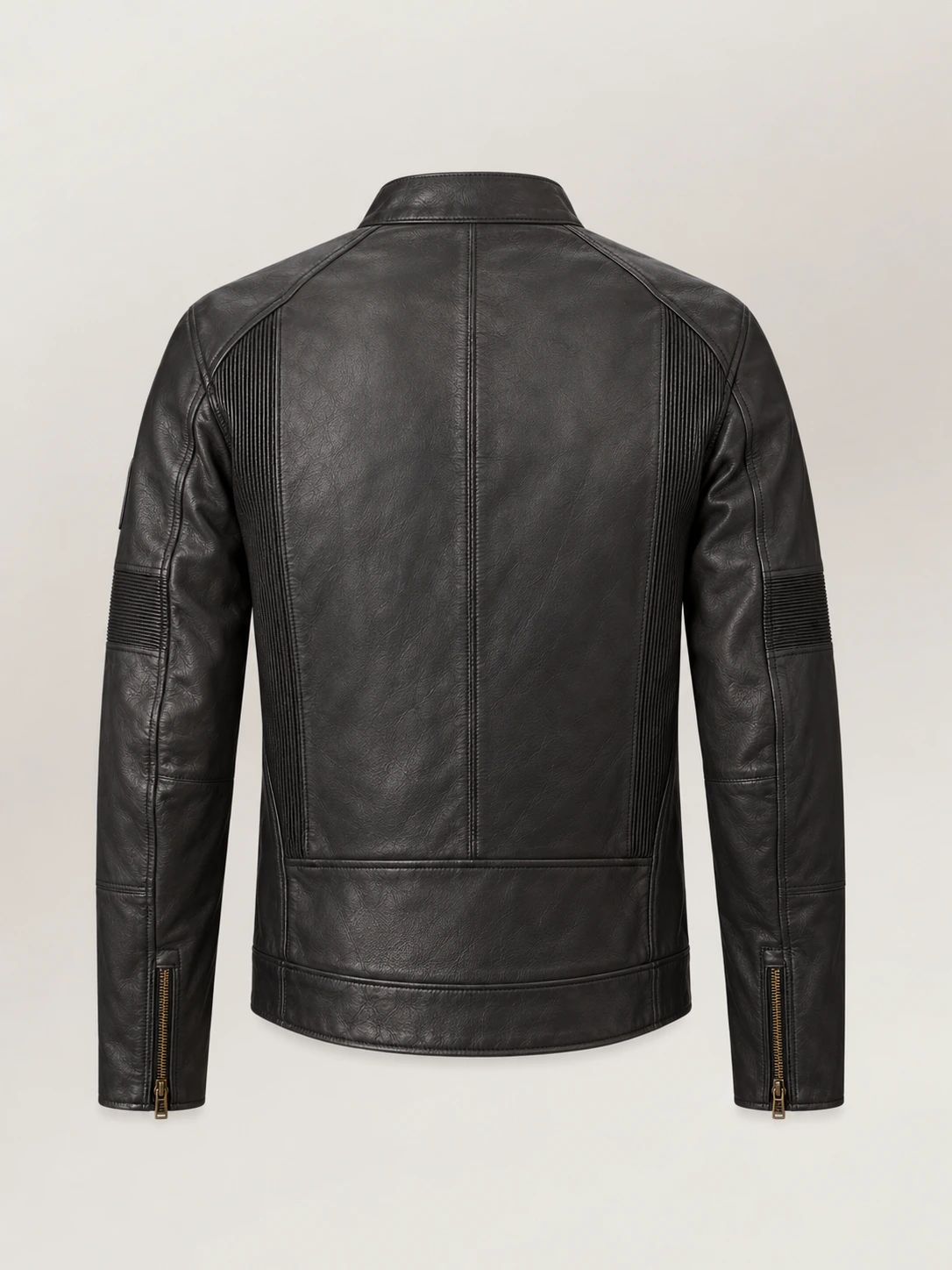 Men's VanGaurd Motorcyle Leather Jacket