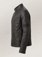 Men's VanGaurd Motorcyle Leather Jacket