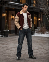Men's Versity Leather Jackets
