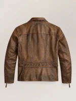 Men's Vintage Brown Leather Jacket