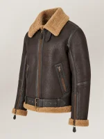 Men's Shearling Welder leather Jacket