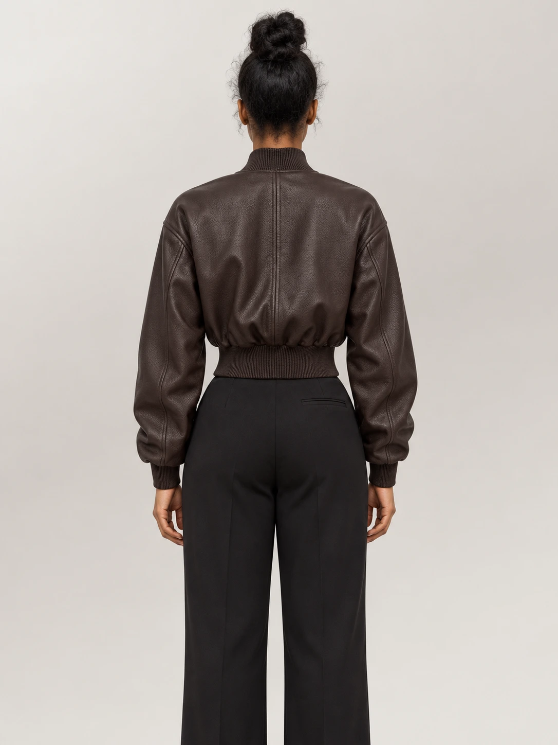 Women's Noland Sheepskin Flight Leather Jacket