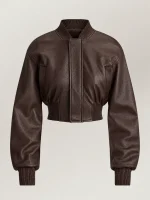 Women's Noland Sheepskin Flight Leather Jacket