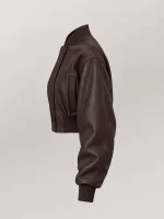 Women's Noland Sheepskin Flight Leather Jacket