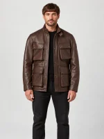 Men's Competitor Leather Jacket