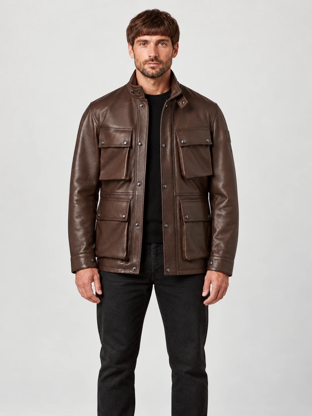 Men's Competitor Leather Jacket