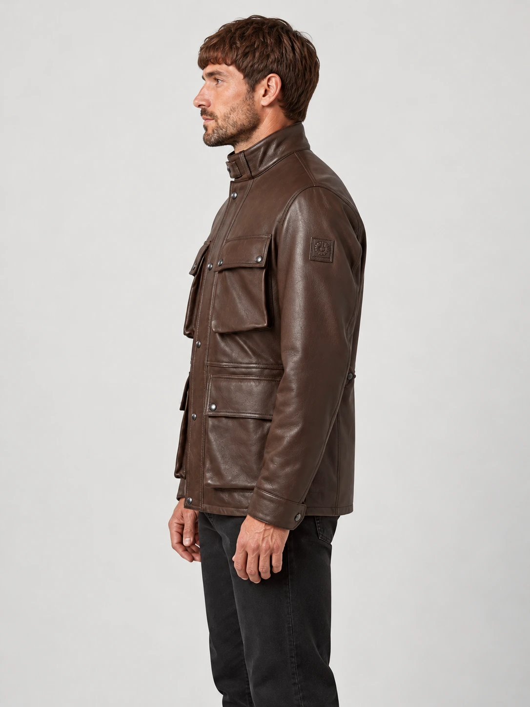 Men's Competitor Leather Jacket