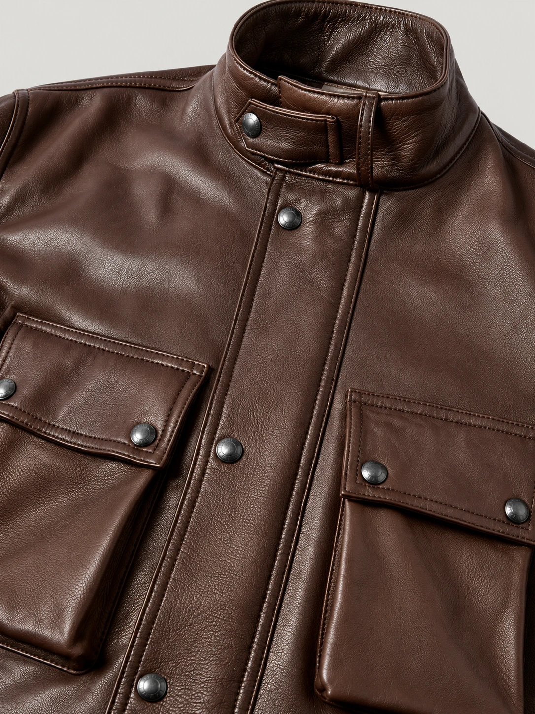 Men's Competitor Leather Jacket