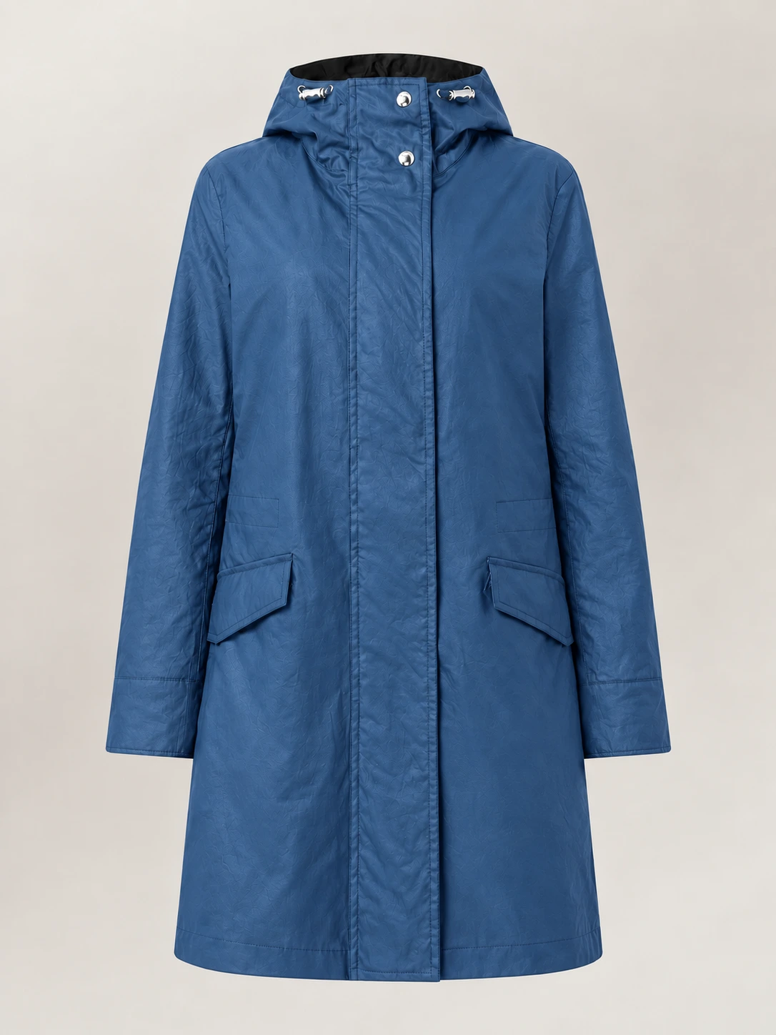 Women's Mid Blue Clancy Parka Coat