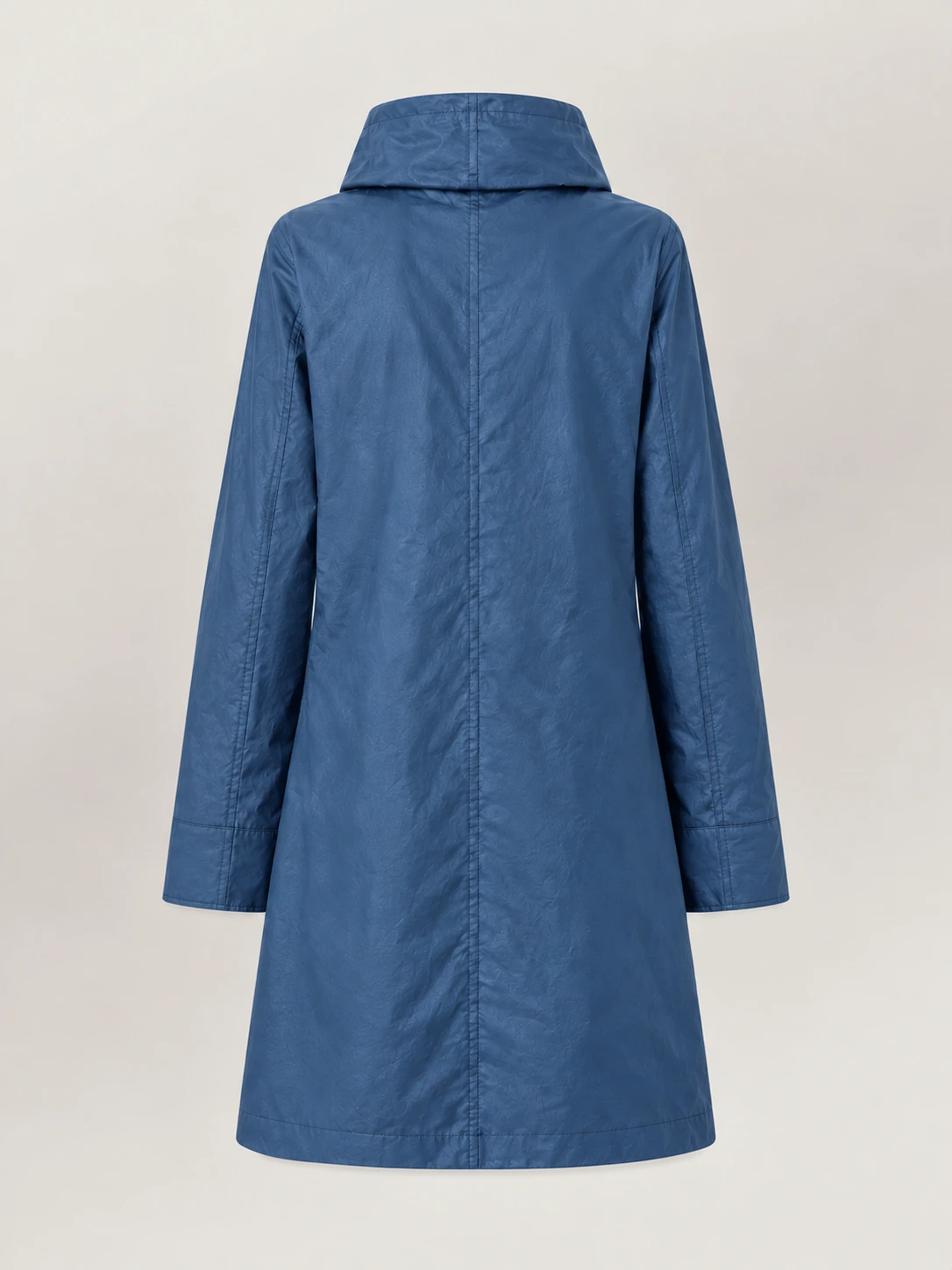 Women's Mid Blue Clancy Parka Coat