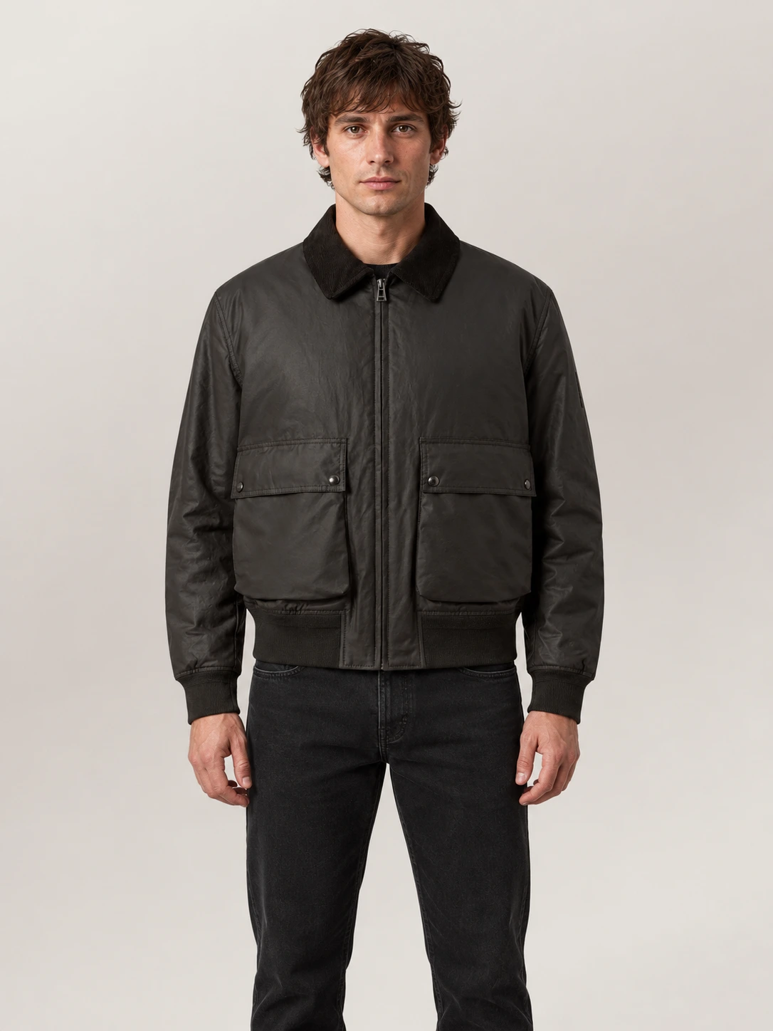 Men's Waxed Cotton Mount Jacket