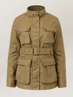 Women’s Trialmaster Cotton Jacket In Dark Dune