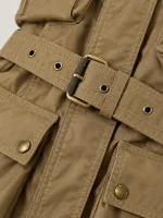 Women’s Trialmaster Cotton Jacket In Dark Dune